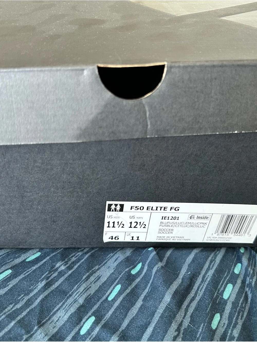 F50 ELITE FIRM GROUND CLEATS Brand New With Box Size 11.5 US